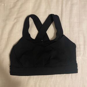 Lululemon Black Bra